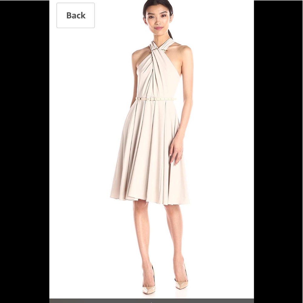 Halston Heritage halter dress